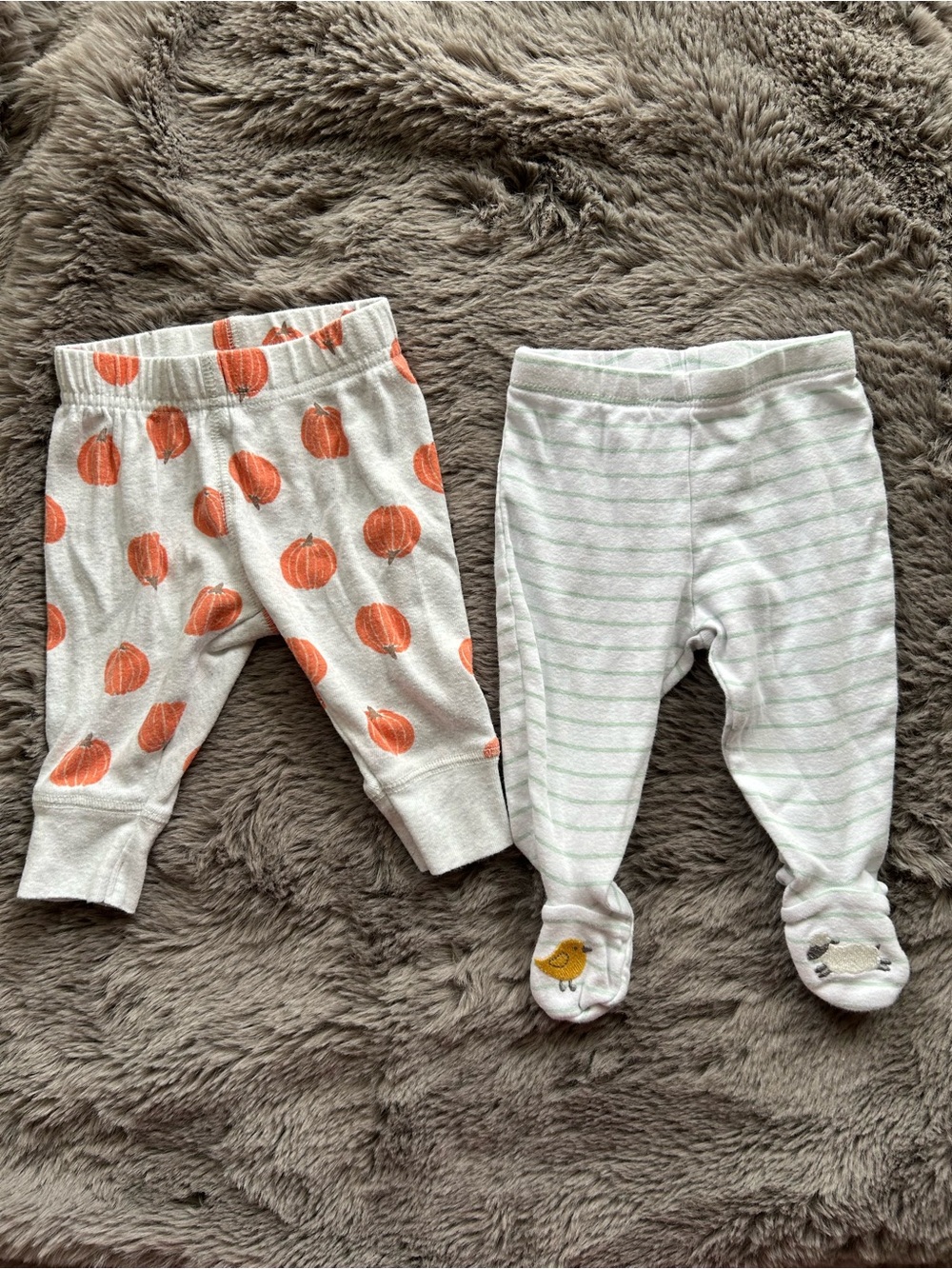 Carters Set of 3M Baby Pants